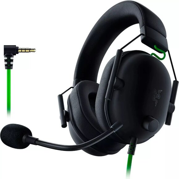 Razer - BlackShark V2 X Wired Gaming Headset, 3.5mm, Black (RZ04-03240100-R3U1) - Picture 1 of 1